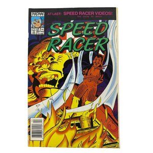 Speed Racer #27 NOW Comics 1989 Video Excitement Cover
